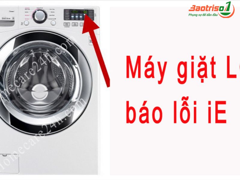 Sửa lỗi IE máy giặt Lg