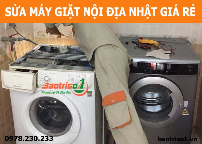 sửa máy giặt nội địa Nhật tại Hà Nội