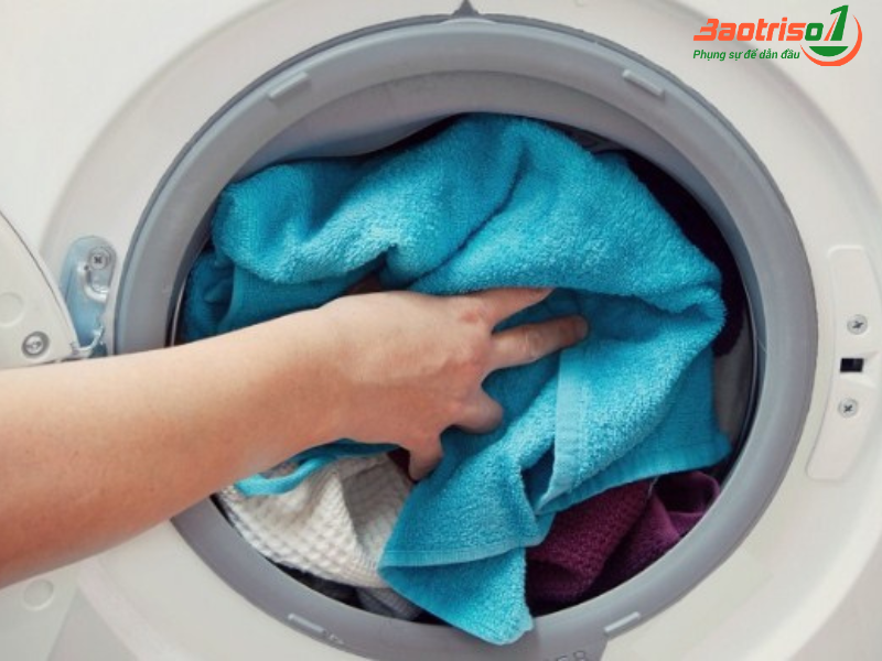 Máy giặt giặt không sạch