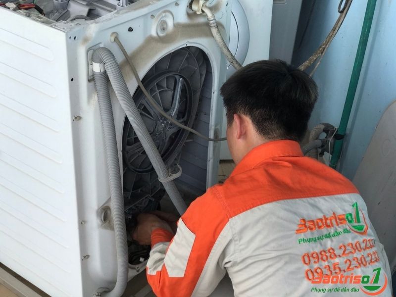 Baotriso1 sửa máy giặt tại Tây Hồ uy tín