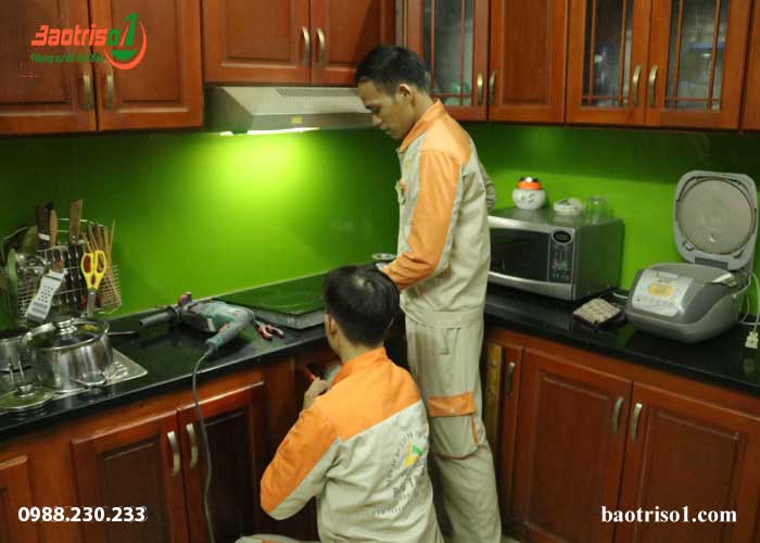 Dịch vụ lắp đặt bếp từ âm uy tín tại Hà Nội 