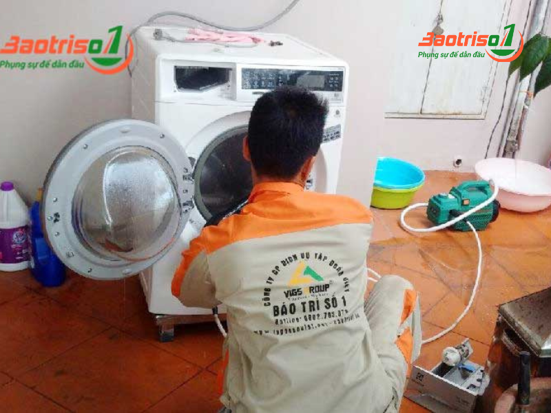 Sửa máy giặt bị rò điện