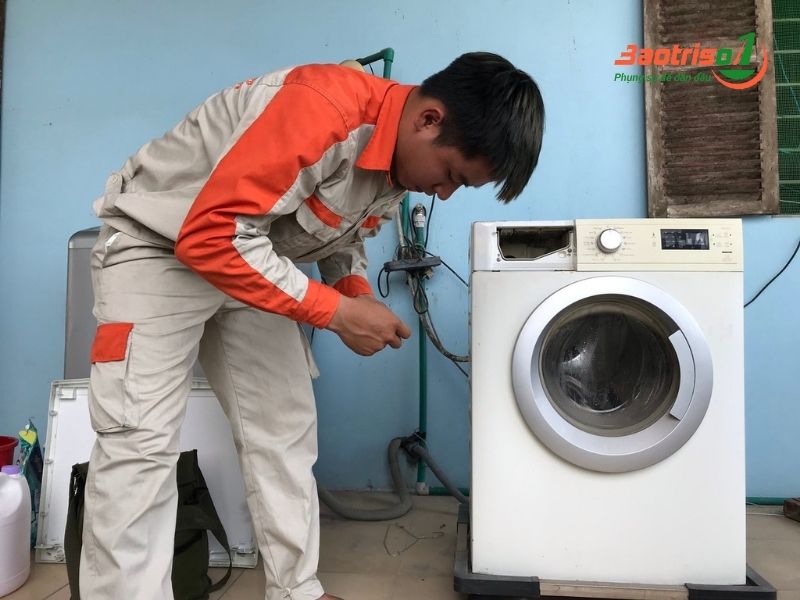 Cách khắc phục máy giặt không quay tại nhà