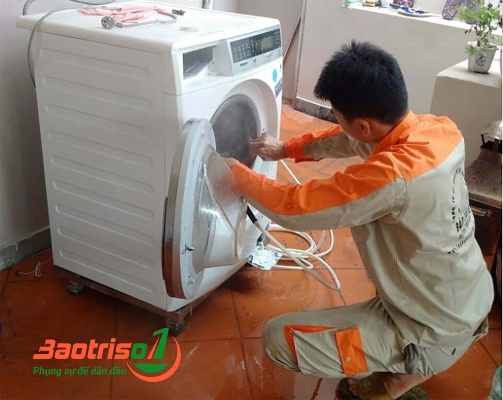 Quy trình sửa máy giặt chuyên nghiệp