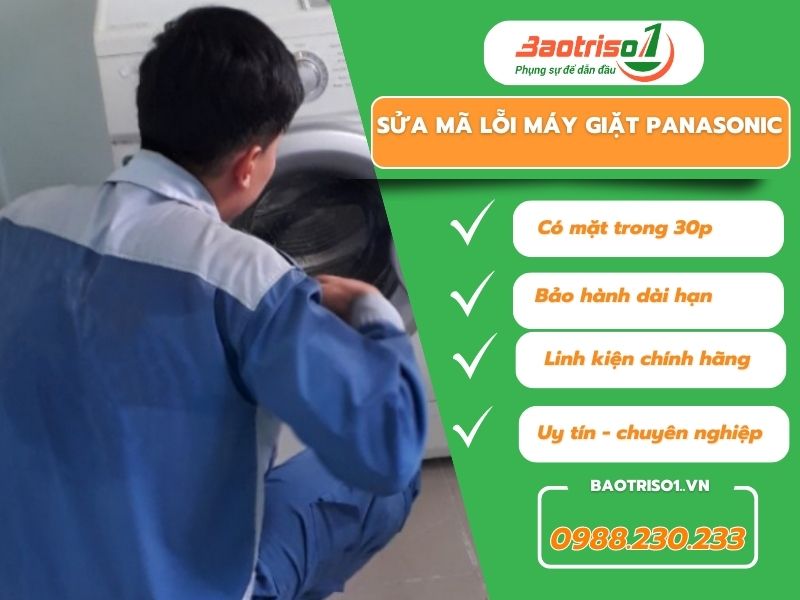 Lợi ích khi sửa máy giặt Panasonic tại Baotriso1