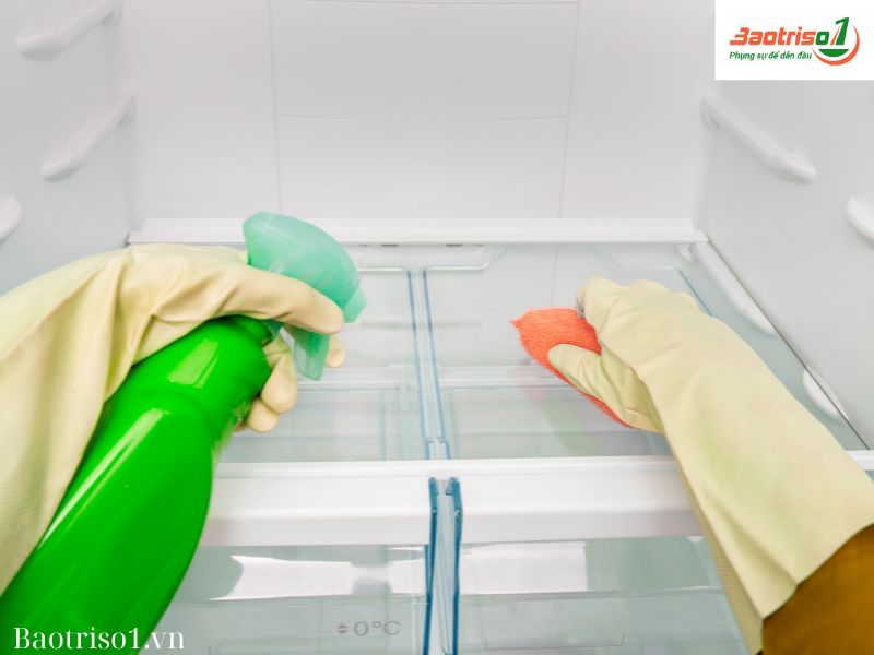 Quy trình vệ sinh tủ lạnh nội địa tại nhà khoa học