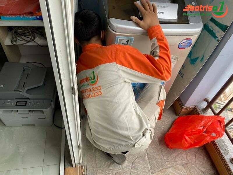 Baotriso1 địa chỉ tin cậy khi sửa máy giặt Sanyo không lên nguồn tại nhà