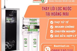 Thay lõi lọc nước tại Hoàng Mai ở đâu uy tín, giá rẻ?