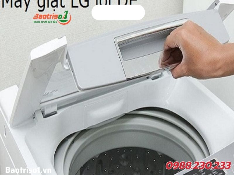 Máy giặt LG báo lỗi IE
