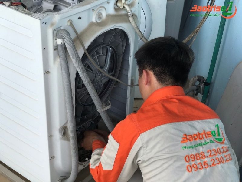 Quy trình Sửa máy giặt Toshiba tại Hà Nội