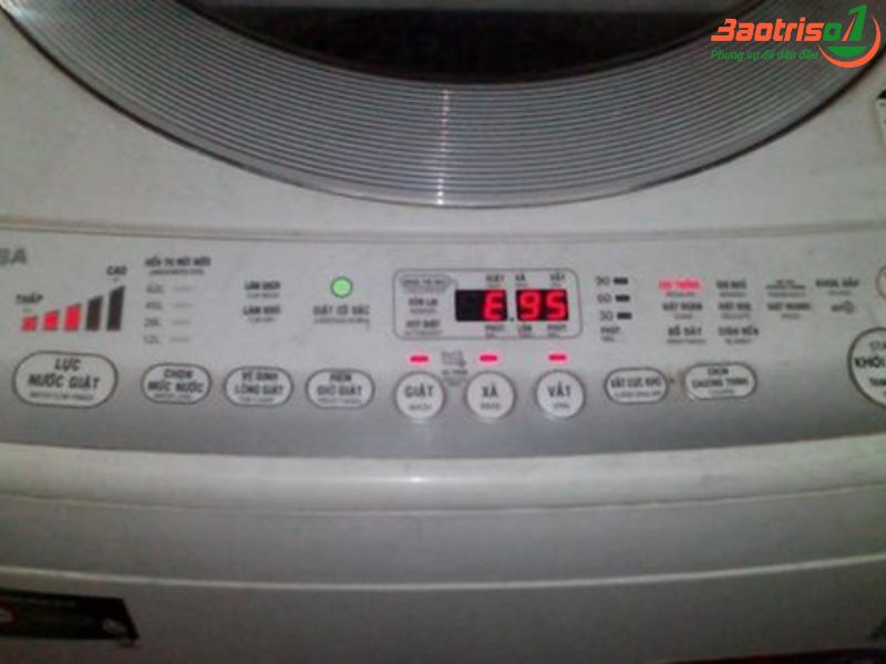 Sửa máy giặt Toshiba tại Hà Nội lỗi E95