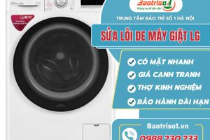 Địa chỉ sửa lỗi DE máy giặt LG uy tín số 1 Hà Nội