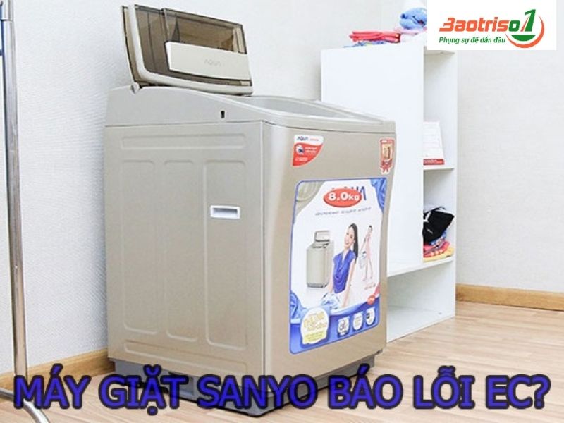 Sửa lỗi EC máy giặt Sanyo