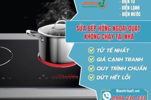 Cách sửa bếp hồng ngoại quạt không chạy nhanh nhất.