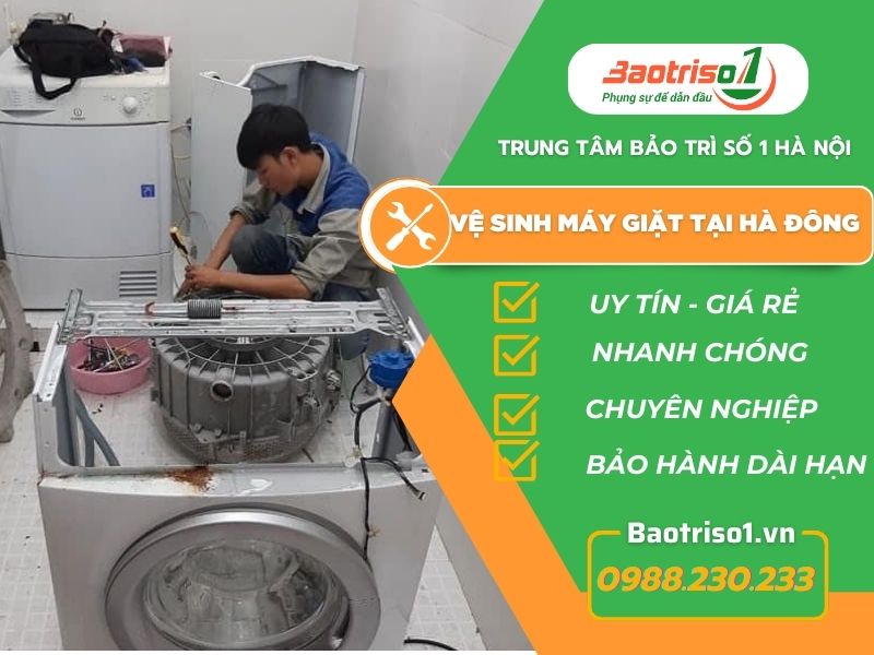 Baotriso1 địa chỉ vệ sinh máy giặt tại Hà Đông giá rẻ