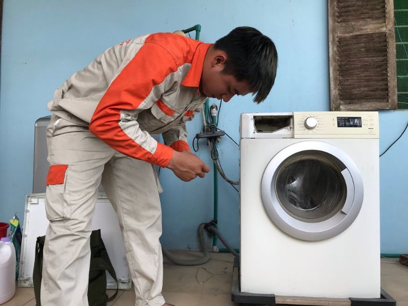 Quy trình hoạt động của trung tâm bảo hành máy giặt Hitachi