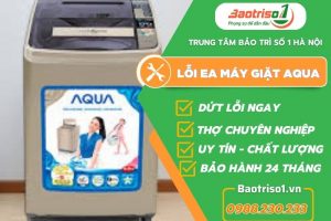 Nguyên nhân và cách sửa lỗi EA máy giặt Aqua đơn giản nhất