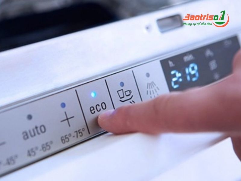 Sử dụng các chế độ tiết kiệm điện Eco của máy giặt Electrolux 