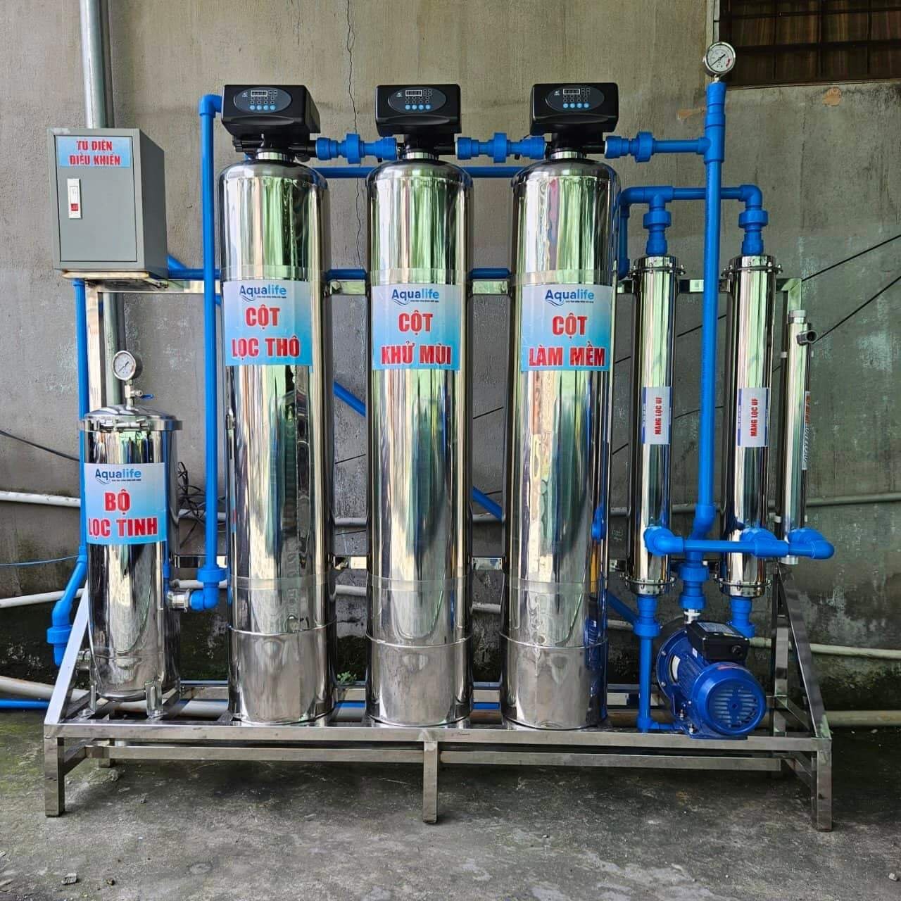 Baotriso1 cam kết lắp máy lọc nước tổng Biệt thự uy tín, chất lượng đạt chuẩn BYT