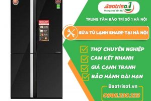 Dịch vụ sửa tủ lạnh Sharp tại Hà Nội uy tín, giá rẻ
