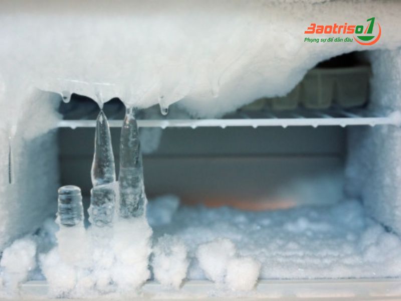 Cách sửa tủ lạnh bị đóng tuyết 
