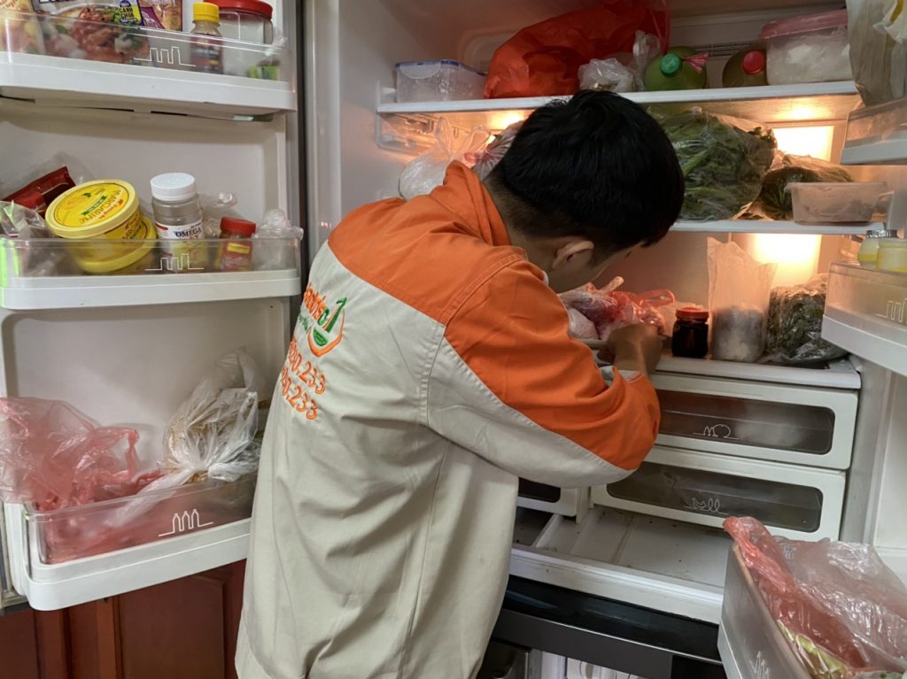 Quy trình sửa tủ lạnh side by side tại Hà Nội nhanh chóng