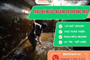 Địa chỉ thau bể nước ngầm tại Hoàng Mai uy tín