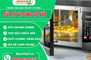 Địa chỉ sửa lò vi sóng Gò Vấp mới nhất, giá rẻ