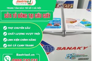 Sửa tủ đông tại Cầu Giấy- Địa chỉ sửa uy tín, giá rẻ