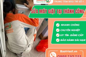 Dịch vụ sửa máy giặt tại Thành Công chuyên nghiệp