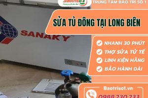 Baotriso1 sửa tủ đông tại Long Biên- địa chỉ tin cậy, giá rẻ