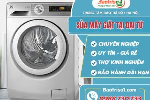 Dịch vụ sửa máy giặt tại Đại Từ cam kết uy tín và chất lượng