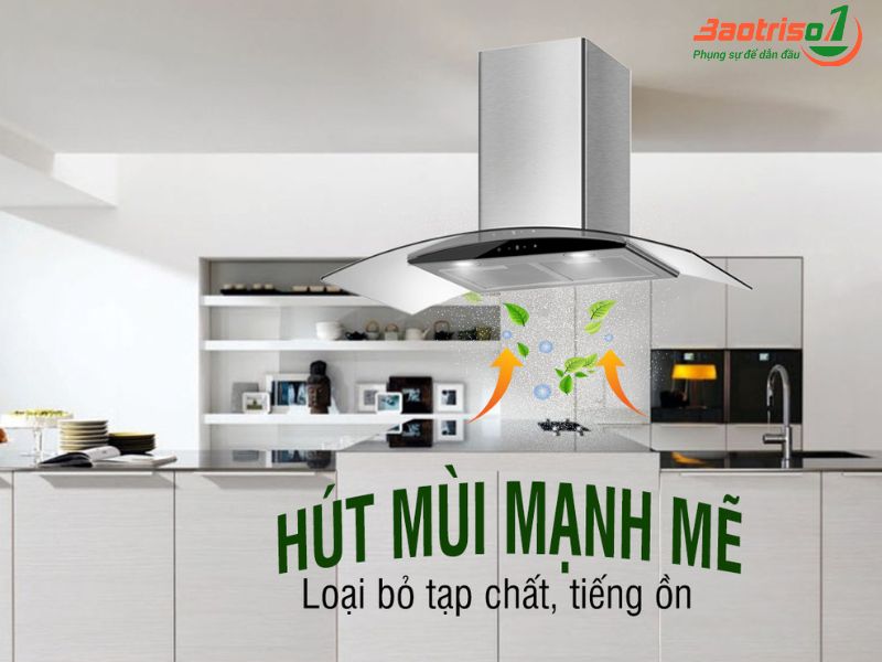 Baotriso1 cam kết vệ sinh máy hút mùi khu vực Hà Đông uy tín