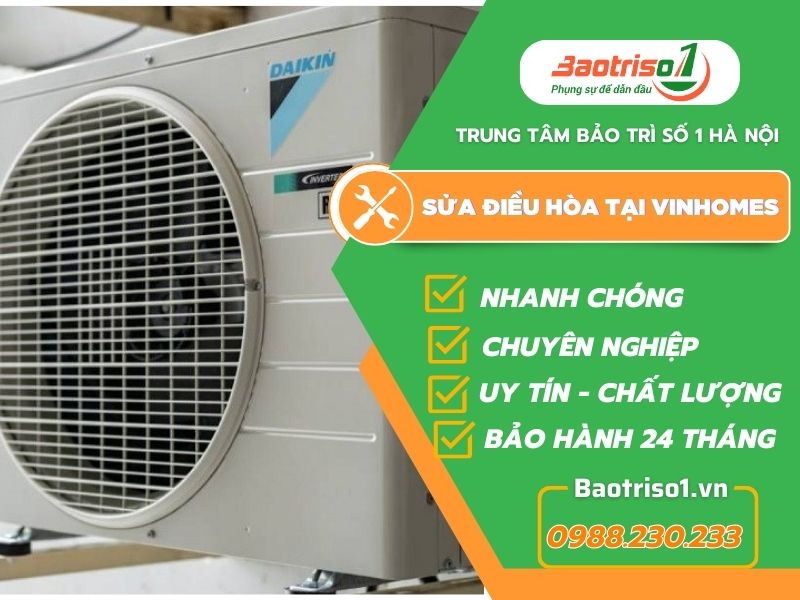 Địa chỉ sửa điều hòa tại Vinhomes uy tín tại Hà Nội