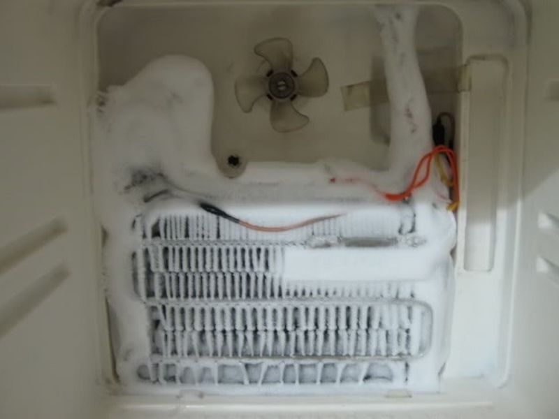 Sửa tủ lạnh bị đóng tuyết