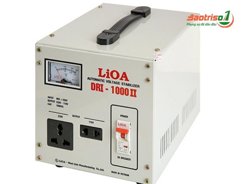 Sử dụng ổn áp để ổn định nguồn điện