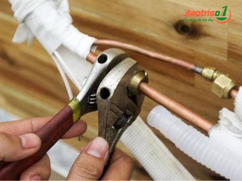 Điều hòa có mùi hôi do mùi hôi của khí gas của điều hoà