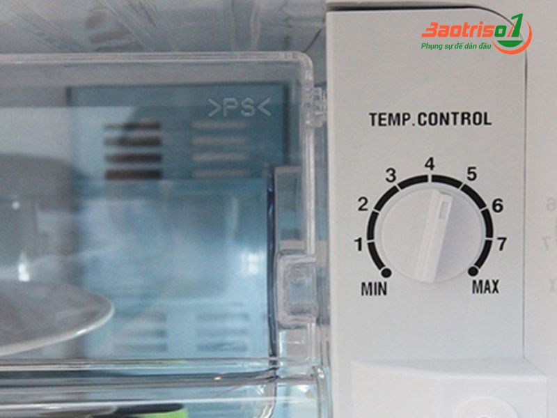 Cài đặt nhiệt cho các ngăn chưa hợp lý 