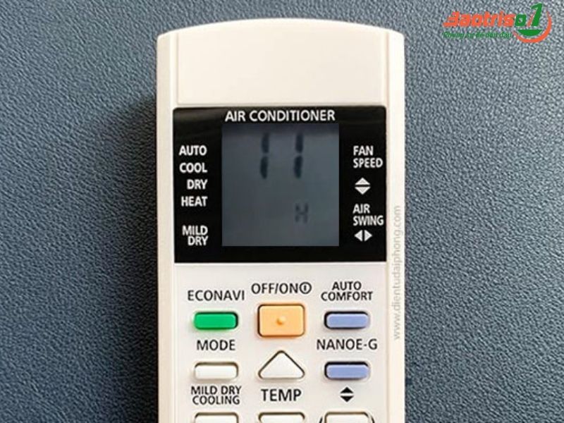 Dấu hiệu nhận biết lỗi H11 điều hòa Panasonic 