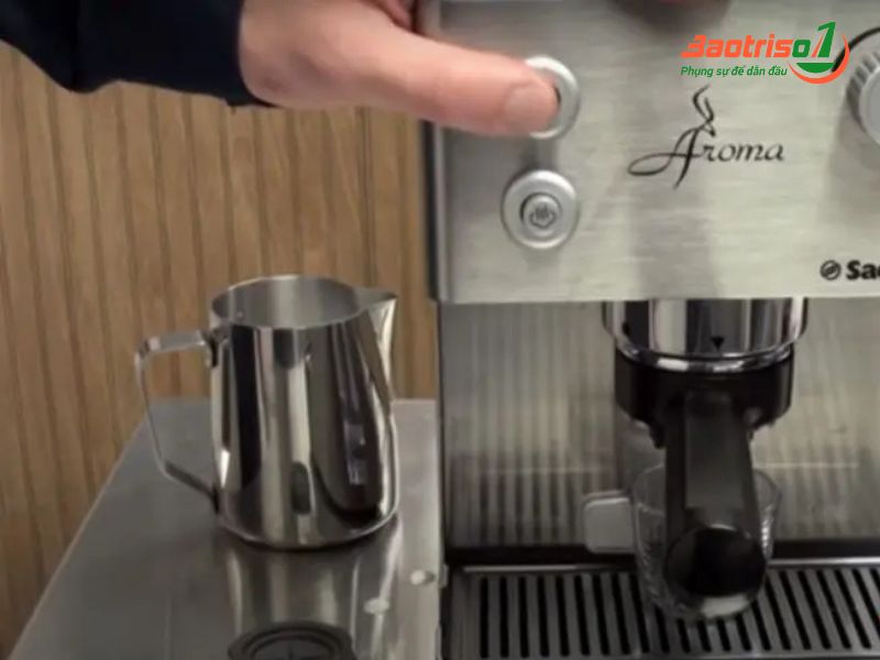 Lỗi họng pha cà phê bị nghẹt nước, ra ít hoặc ko ra nước