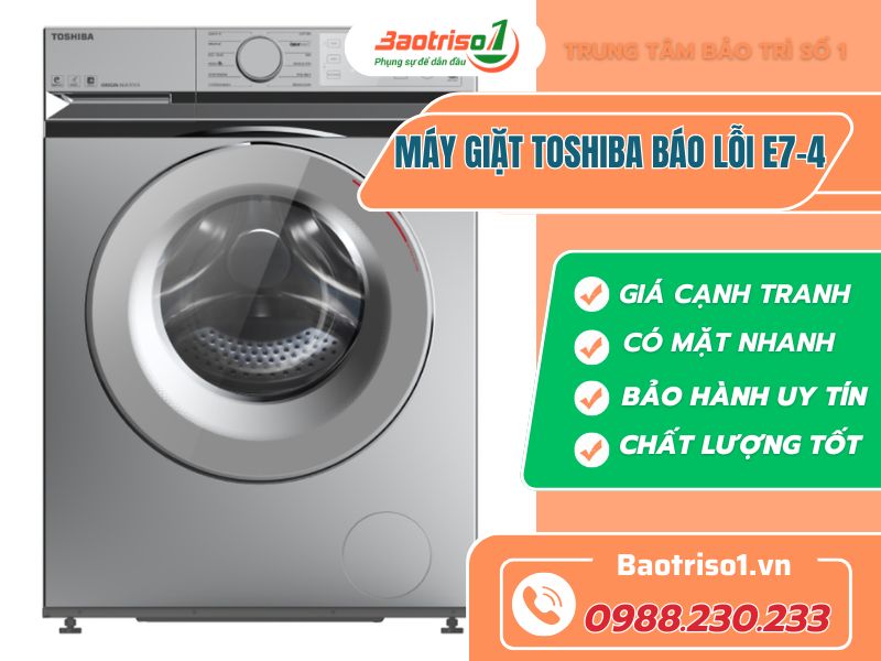 Máy Giặt Toshiba Báo Lỗi E7 4