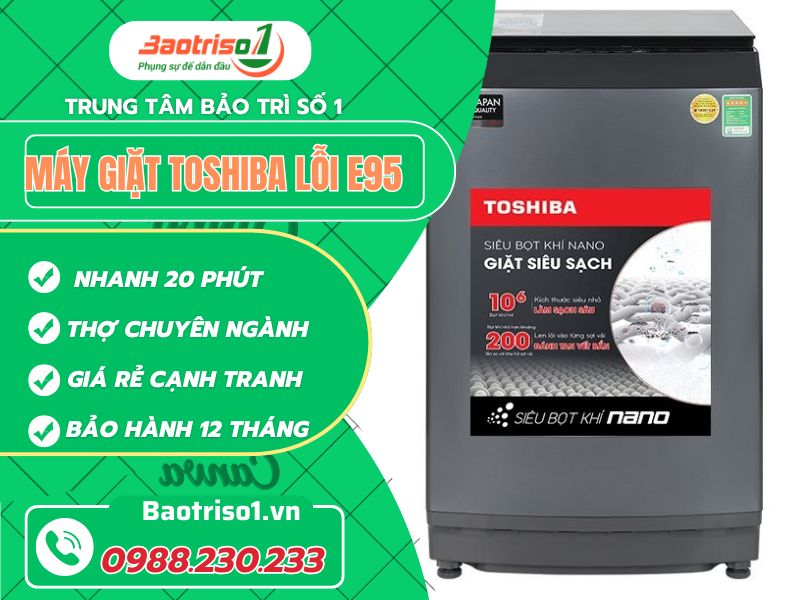 Máy Giặt Toshiba Lỗi E95