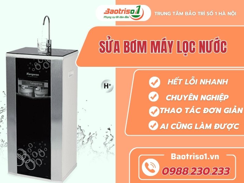 Bật mí cách sửa bơm máy lọc nước dứt lỗi hoàn toàn