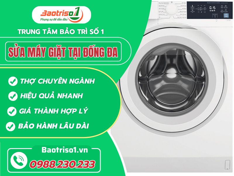 Sửa máy giặt tại Đống Đa phục vụ 24/7, ưu đãi ngay 20% Sửa máy giặt tại Đống Đa phục vụ 24/7, ưu đãi ngay 20%