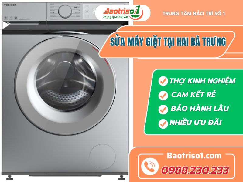 Thợ sửa máy giặt Hazi Bà Trưng uy tín