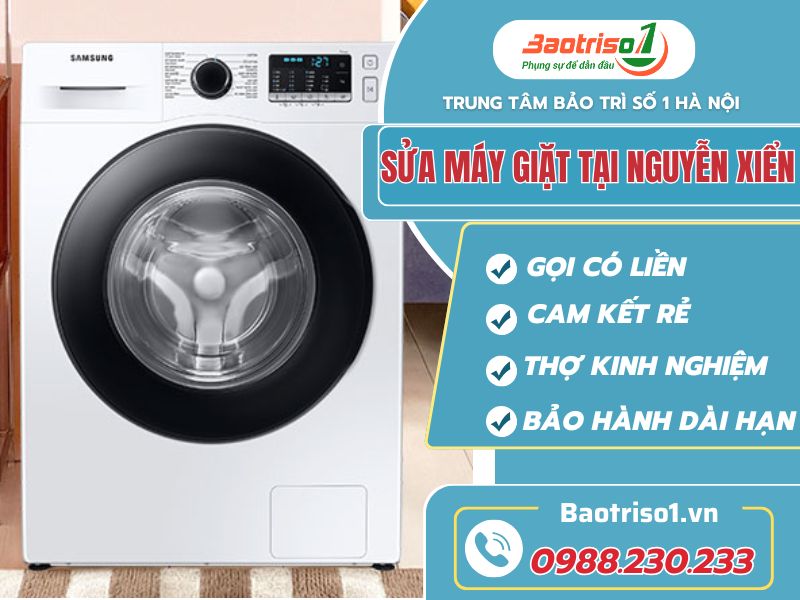Dịch vụ sửa máy giặt tại Nguyễn Xiển uy tín