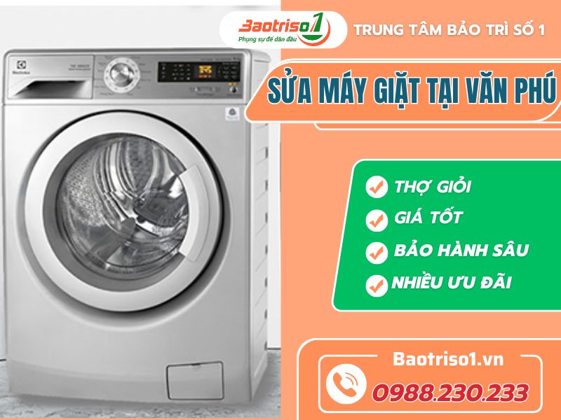 Baotriso1 địa chỉ sửa máy giặt tại Văn Phú uy tín