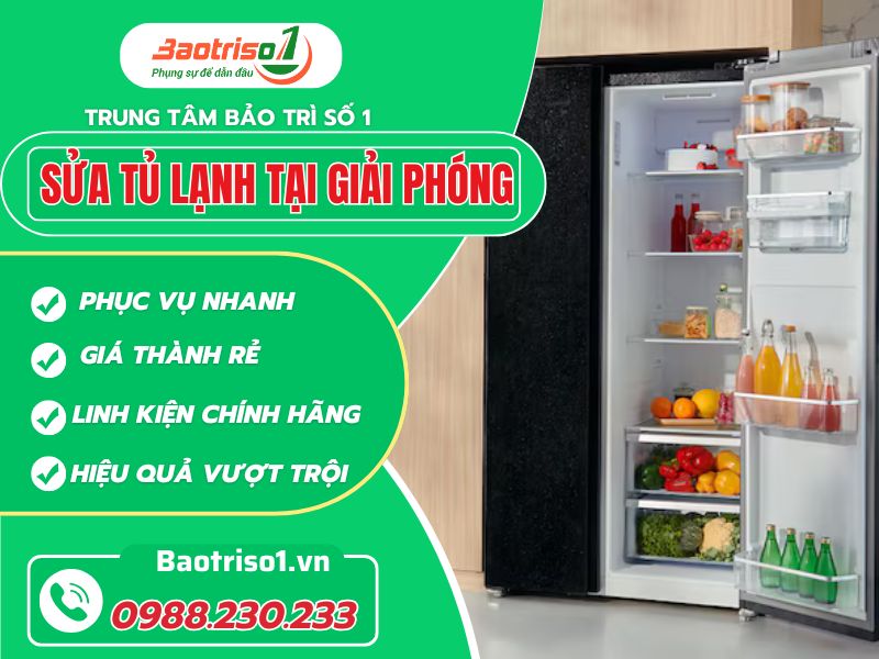 Dịch vụ sửa tủ lạnh tại Giải Phóng uy tín, giá rẻ, thợ sửa giỏi Dịch vụ sửa tủ lạnh tại Giải Phóng uy tín, giá rẻ, thợ sửa giỏi