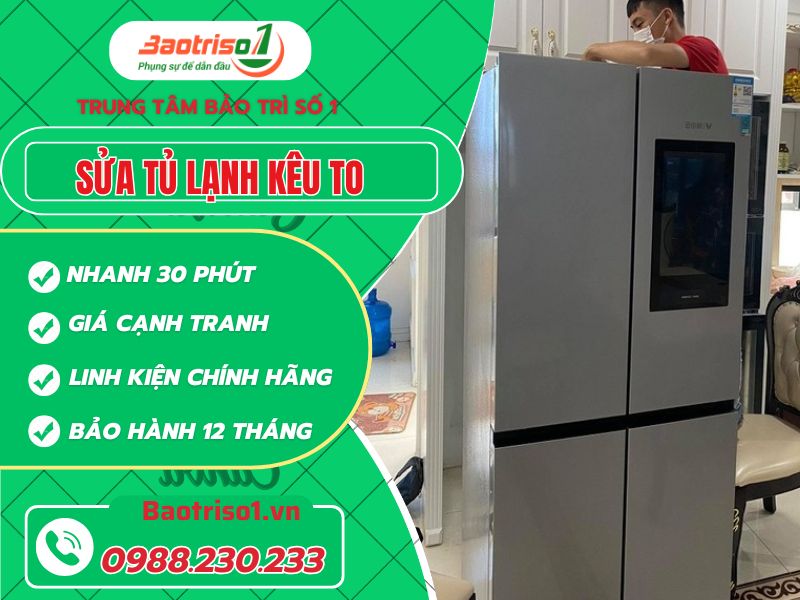 Tủ lạnh kêu to, nguyên nhân và cách sửa đơn giản, dứt lỗi nhanh Tủ lạnh kêu to, nguyên nhân và cách sửa đơn giản, dứt lỗi nhanh