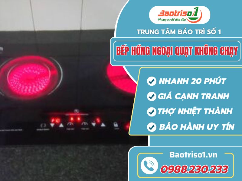 3 cách sửa bếp hồng ngoại quạt không chạy nhanh nhất, dễ thao tác 3 cách sửa bếp hồng ngoại quạt không chạy nhanh nhất, dễ thao tác